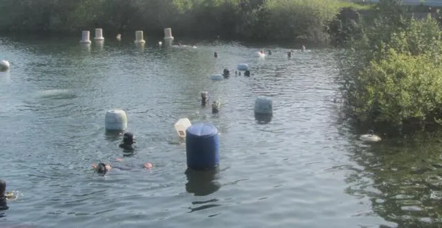 photo  les candidats à l’examen mf2, lors de leur échauffement.  &copy;  ouest-france 
