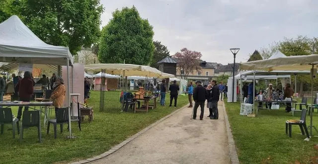 photo  le parc henri-goude a accueilli la fête de l’environnement.  &copy;  le maine libre 