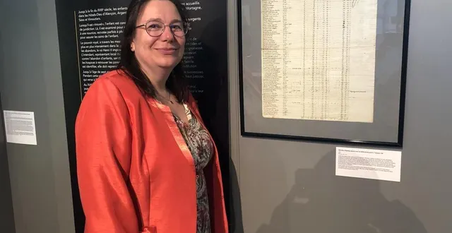 photo  serverine niveau, cheffe du bureau des archives anciennes, modernes et privées.  &copy;  ouest-france 