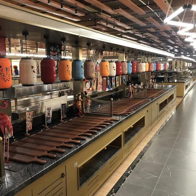 photo l’espace buffet est divisé en trois pôles.  ©  le maine libre