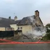 photo  ce samedi 3 mai 2025, un incendie s’est déclaré à champfleur (sarthe). 