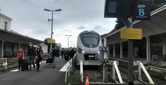 photo  en raison d’un mouvement social, une partie des trains circulant sur la ligne paris-granville (manche) sera annulée.  &copy;  archives ouest-france 