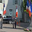 photo  des représentants des anciens combattants de tuffé, beillé et sceaux-sur-huisne étaient présents à tuffé-val-de-la-chéronne pour cette cérémonie du souvenir. 