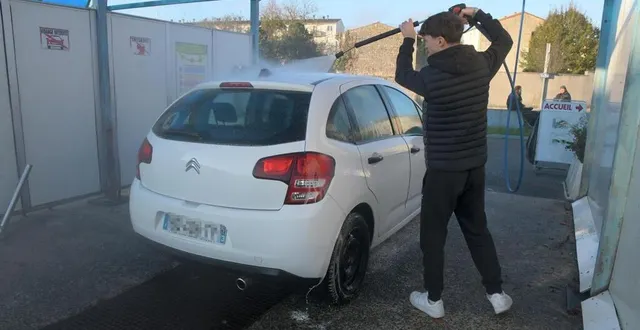 photo  les stations de lavage sont dotées d’un système de traitement des eaux usées (photo d’illustration).  &copy;  co - marie delage 
