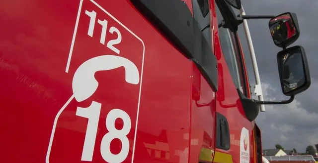 photo  le bâtiment en travaux a été endommagé par un incendie.  &copy;  archives ouest-france 