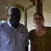 photo  évariste zongo et marie vannier, deux responsables d’établissement qui souhaitent mettre en place une collaboration pérenne. 