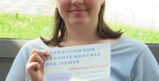 photo  alix louis, employée à la bibliothèque de trangé.  &copy;  le maine libre 