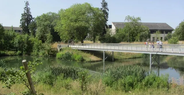 photo  le parc de l’europe à saint-barthélemy-d’anjou (maine-et-loire).  &copy;  ouest-france 