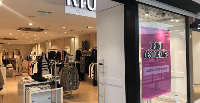 photo  la boutique riu du centre jacobins ferme définitivement et liquide son stock jusqu’au samedi 10 mai 2025.  &copy;  le maine libre 