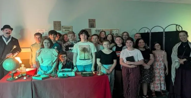 photo  un escape game pédagogique qui a permis aux élèves de 4e de renforcer leurs connaissances.  &copy;  le maine libre 