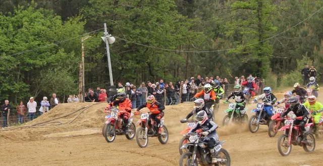 photo  les 280 pilotes qui ont découvert la nouvelle piste ont été satisfaits des nouvelles conditions de courses offertes par le moto-club de vaas.  &copy;  le maine libre 