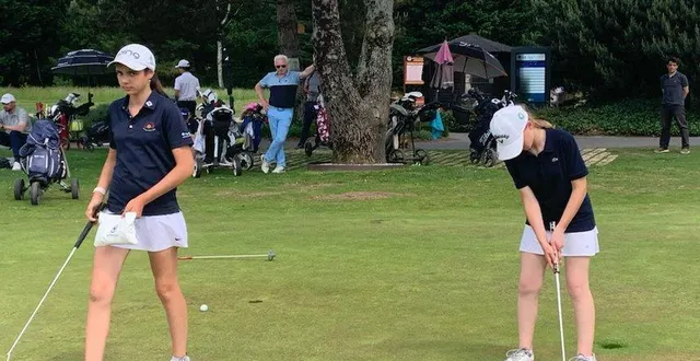 photo  les meilleurs français u14 de golf étaient à mulsanne le week-end dernier.  &copy;  le maine libre 