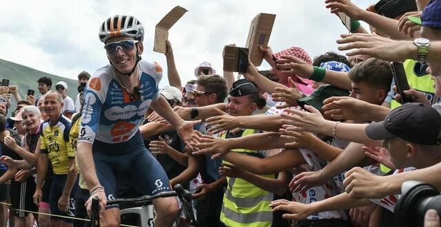 photo romain bardet fait partie des français engagés sur le giro 2025. il s’agira pour lui de son dernier grand tour avant de prendre sa retraite sportive. © marco bertorello / afp
