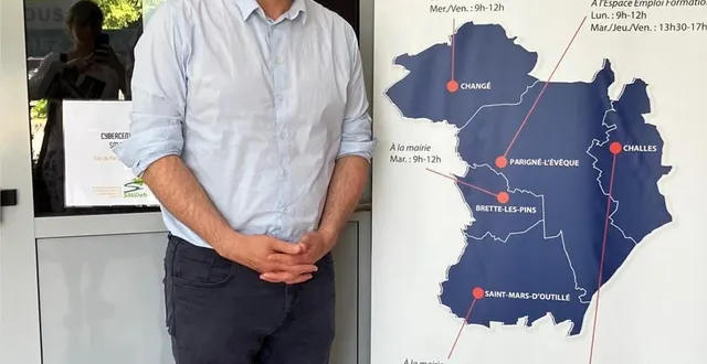 photo  nicolas rouanet est investi dans la vie publique locale depuis 2012 et président du sem depuis 2020.  &copy;  le maine libre 