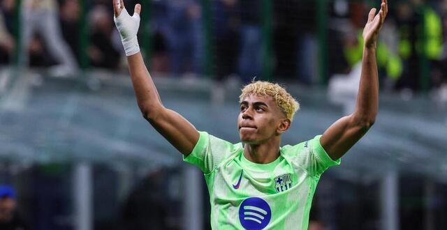 photo lamine yamal s’est rapidement tourné vers l’avenir après l’élimination du fc barcelone en demi-finale de ligue des champions, contre l’inter milan. © dppi via afp