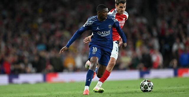photo en cas de qualification en finale de ligue des champions, la ville de paris, diffusera le match du paris sg sur écran géant. © anadolu via afp