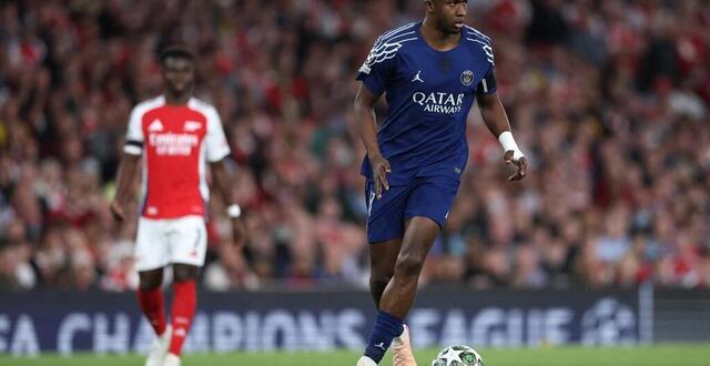 photo le défenseur du paris saint-germain, willian pacho, sera un élément clé dans l’effectif parisien, ce mercredi, pour décrocher la victoire face à arsenal. © michael steele, getty images via afp