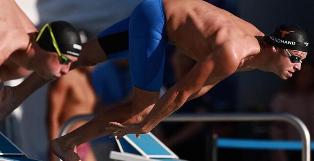 photo léon marchand a fait sa rentrée à fort lauderdale (états-unis) il y a quelques jours. © getty images via afp
