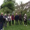 photo  un premier garden café est organisé, samedi 17 mai 2025, à malicorne-sur-sarthe, au jardin de la basse-denisière, pour échanger conseils et astuces sur le jardinage. 