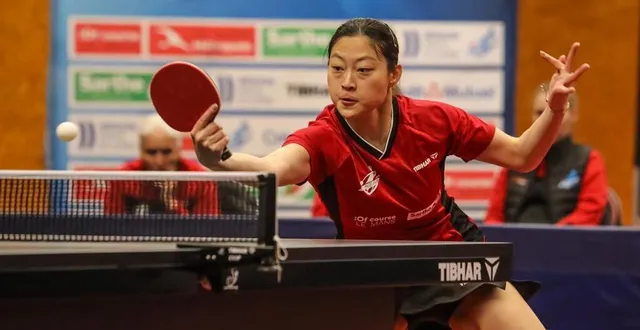 photo  la nouvelle joueuse du mans, jiaqi meng, a parfaitement lancé son équipe contre schiltigheim avant de lui offrir, un peu plus tard, le point de la victoire.  &copy;  le maine libre 
