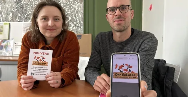 photo  marion brige et vincent durif, militants de gauche, font partie du collectif ayant créé le site internet orn’en lutte à destination d’autres militants.  &copy;  ouest-france 