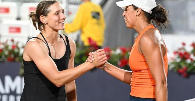 photo la n° 1 française et 65e mondiale a surpris d’entrée son adversaire américaine, madison keys, lauréate du dernier open d’australie avant finalement de s’incliner. © piero criciatti / afp