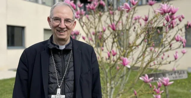 photo  mgr bruno feillet a déjà eu l’occasion de rencontrer le nouveau pape.  &copy;  archives ouest-france 