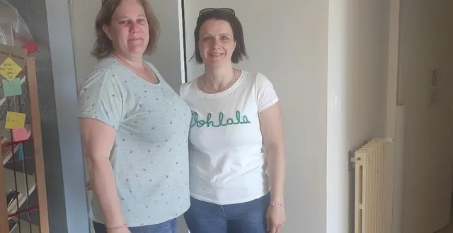 photo  nolwenn coat, directrice du centre de loisirs et angélique bedouet présidente de familles rurales.  &copy;  ouest-france 