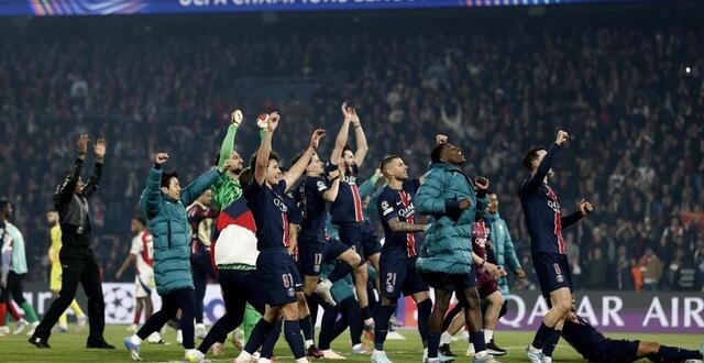 photo les joueurs du paris saint-germain sont qualifiés en finale de la ligue des champions, le samedi 31 mai prochain. © reuters