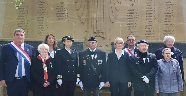 photo  trois médailles ont été décernées lors de la cérémonie.  &copy;  ouest-france 