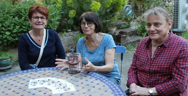 photo  élisabeth niveau, katy barrault et isabelle chiaramonti-monnet.  &copy;  le maine libre 