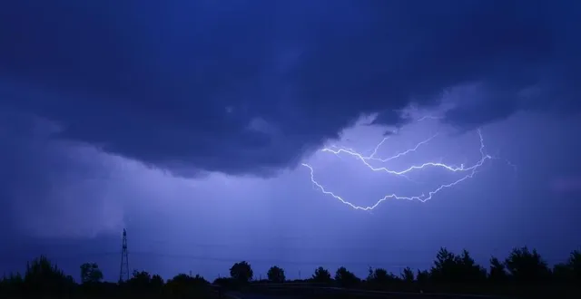 photo  des orages sont attendus en maine-et-loire, ce week-end.  &copy;  ouest-france 
