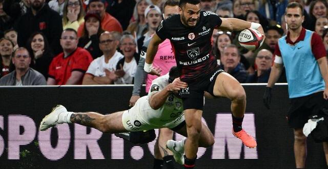 photo les toulousains se sont qualifiés pour les demi-finales de top 14 après leur victoire à marseille contre toulon. © christophe simon, afp