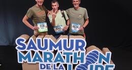 Info insolite  saumur, samedi 10 mai. les triplés de courchamps arnaud, david et benoist blet vont courir ce dimanche leur quatrième marathon ensemble. 