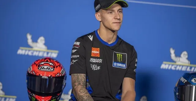 photo  fabio quartararo (yamaha) reste prudent avant ce week-end de grand prix à domicile, sur le circuit bugatti du mans.  &copy;  mathieu pattier, ouest france 