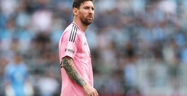 photo lionel messi a marqué lors de la déroute de l’inter miami à minnesota. © david berding, getty images via afp