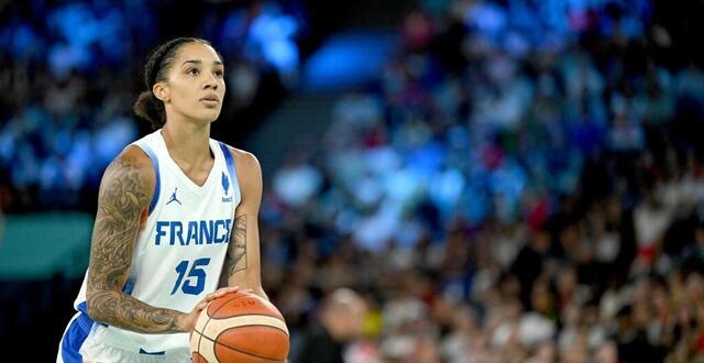photo gabby williams pourrait manquer l’euro 2025 avec les bleues. © hahn lionel, kmsp via afp