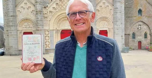 photo  l’historien michel delaunay vient de publier son dernier ouvrage « des contes de normandie ».  &copy;  ouest-france 