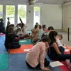 photo thierry liger est intervenu à l’école pour se présenter aux élèves et répondre à leurs questions.