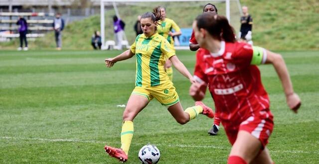 photo en égalisant à la dernière minute contre montpellier, maureen cosson validait le maintien du fc nantes. © sébastien dieu devienne