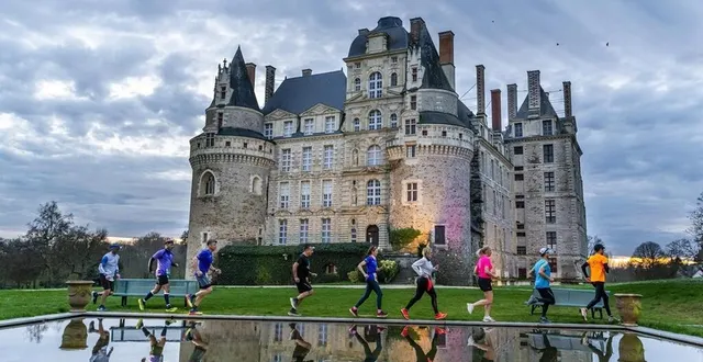photo  à l’occasion de l’anjou’r & nuit, deux trails semi-nocturnes partiront du château de brissac, le samedi 4 octobre 2025.  &copy;  sébastien gaudard 