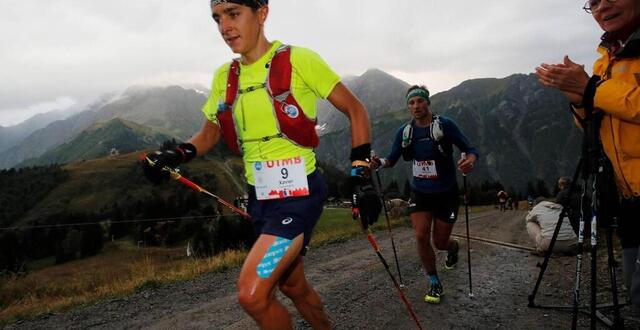 photo xavier thevenard sur l’utmb en 2018. © denis balibouse / archives reuters