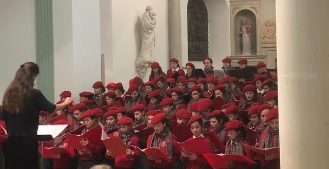 photo  concert des élèves de l’institut sainte-anne.  &copy;  institut sainte-anne 