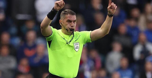 photo istvan kovacs a été désigné pour arbitrer la finale de la ligue des champions entre le psg et l’inter milan © ewan bootman / afp.