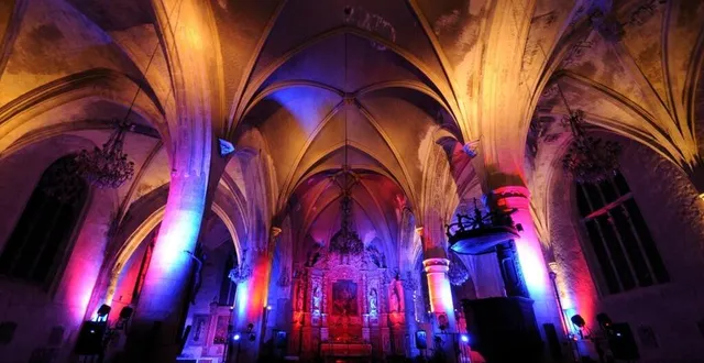 photo  l’église de l’aigle sera illuminée de l’intérieur.  &copy;  conseil départemental de l’orne 