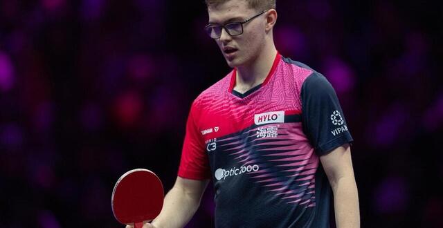 photo alexis lebrun au wtt champions chongqing le 14 mars 2025. © huang wei / xinhua via afp