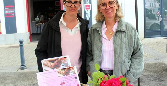 photo  sylvie rutkowski (à gauche) et karine brossard, du rotary club de mayet sud-sarthe.  &copy;  le maine libre 