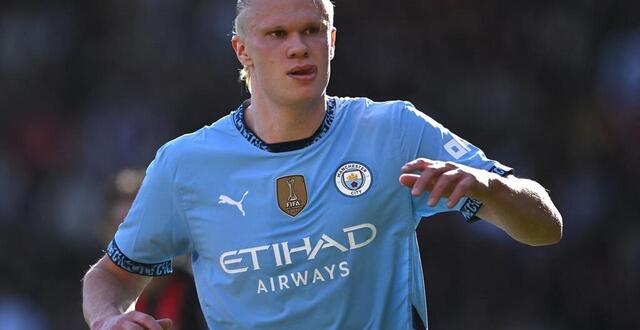 photo erling haaland, récemment revenu de blessure, a été très critique sur la saison de son équipe de manchester city. selon lui, un manque d’implication a conduit à cette saison 2024-2025 en deçà des attentes. © getty images via afp