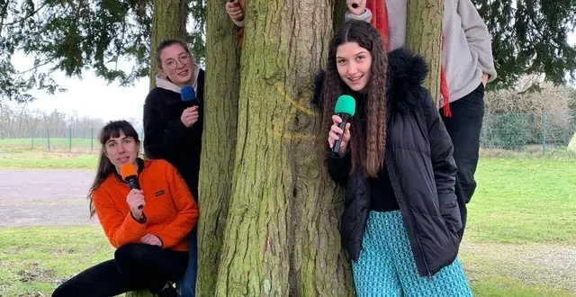 photo  clara, chloé, gabrielle, maëva et léa ont remporté un prix au concours médiatiks pour le podcast qu’elles animent au lycée agricole de sées.  &copy;  lycée agricole de sées 