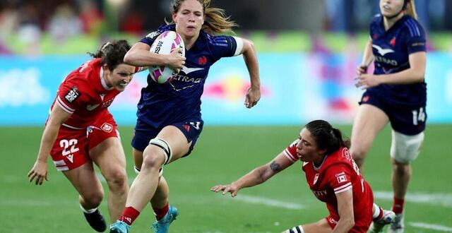 photo un ancien kiné de l’équipe de france féminine de rugby à 7 a été licencié. © yong teck lim / getty images via afp